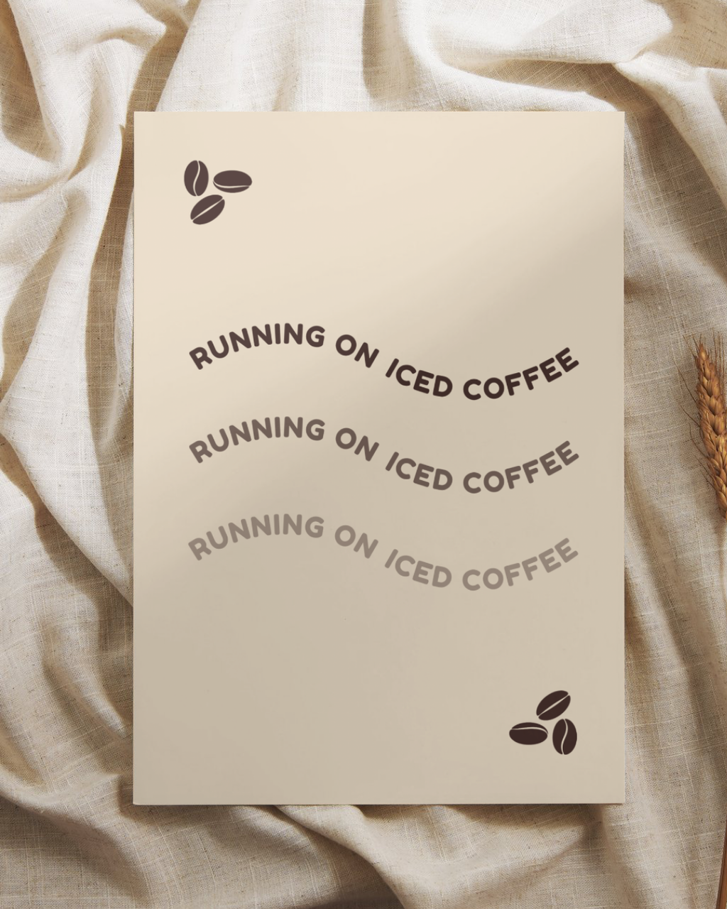 Iced Coffee Print