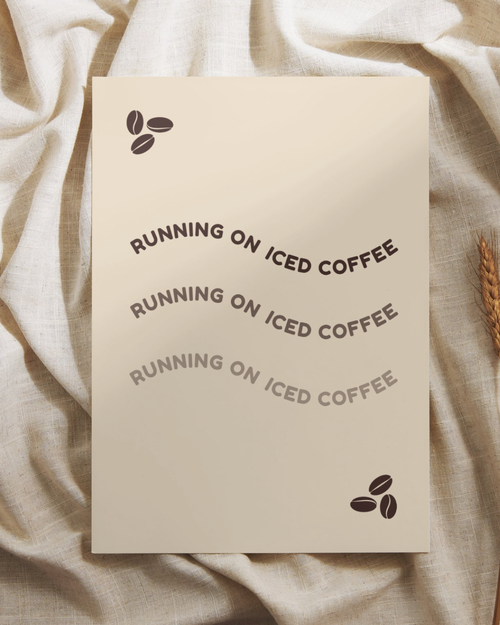 Iced Coffee Print