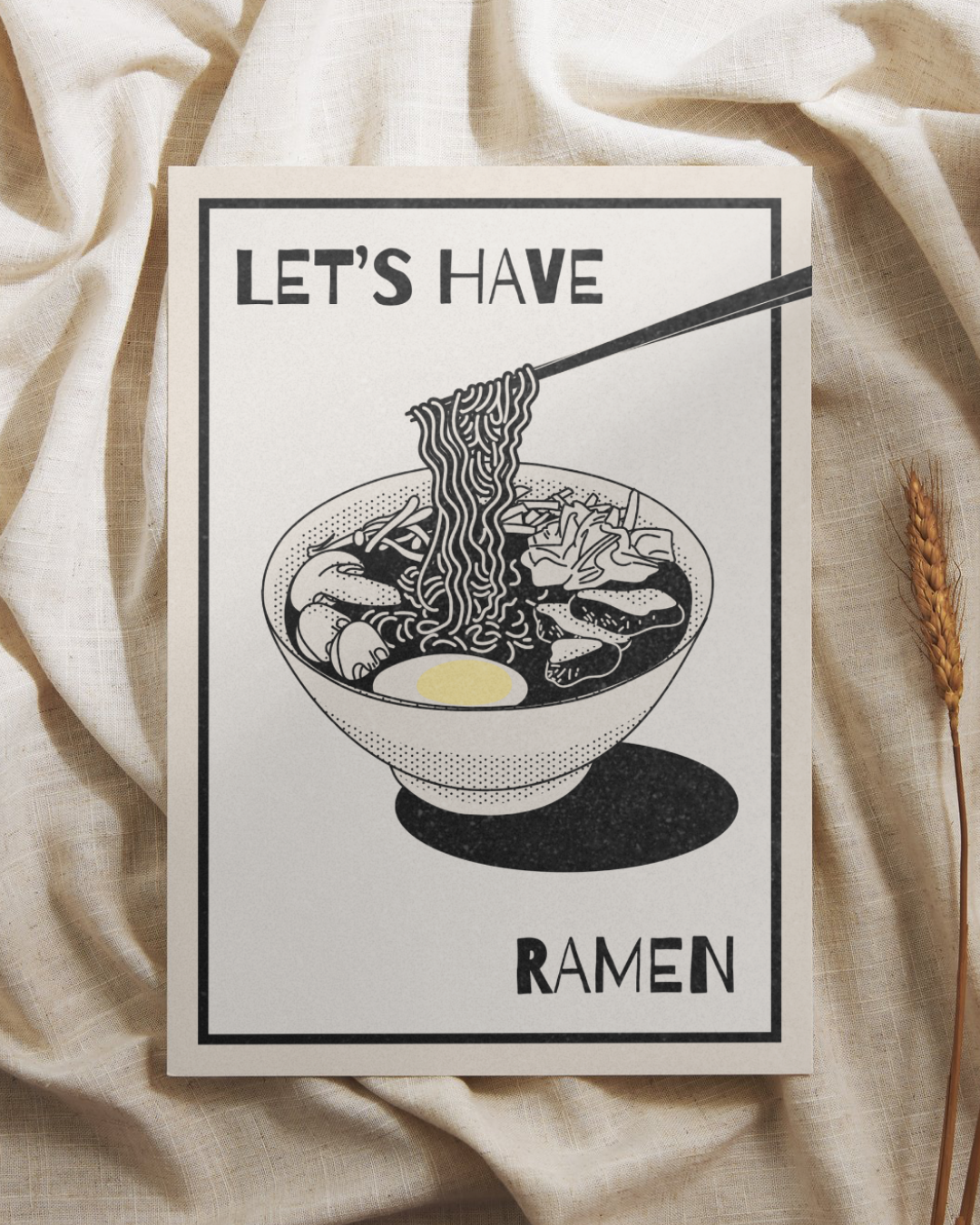 Let’s Have Ramen Print (A3)
