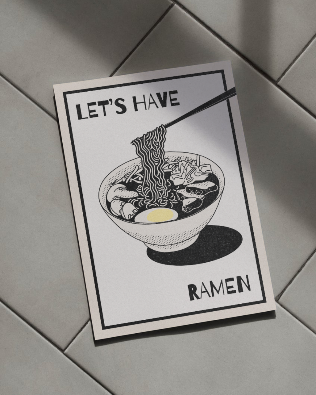 Let’s Have Ramen Print (A3)